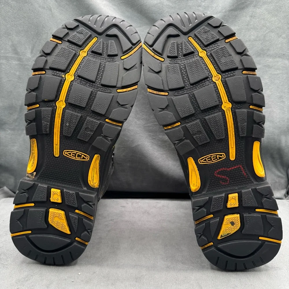 KEEN Utility Logandale 6” WP Men’s 13D Raven Black Soft‎ Toe Work Boots - Picture 11 of 16